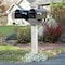 Highwood Usa Hazelton Poly Lumber Two-Sided Mailbox Post AD-MLBX2-WHE - alternate 2